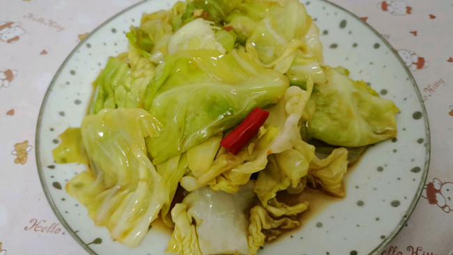 手残都能学会的手撕包菜的做法