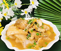 炖鱼块的做法