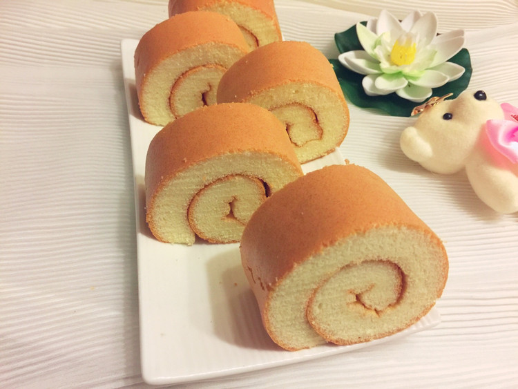 原味蛋糕卷的做法
