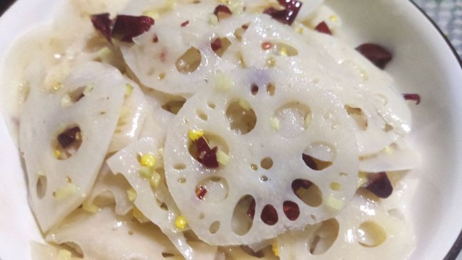 炝莲菜的做法