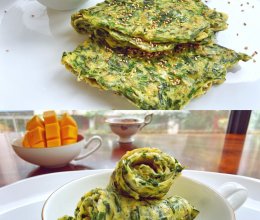 #中小学生做饭指南#鸡蛋韭菜饼的做法