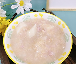 #花式炖煮不停歇# 淮山肉末粥的做法