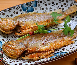 干煎黄花鱼#橄露贝贝橄榄油#的做法