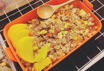 川味香肠什锦炒饭的做法