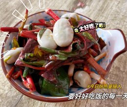 #轻食季怎么吃#折耳根拌胡豆的做法