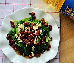 果仁菠菜#西王鲜味道#的做法