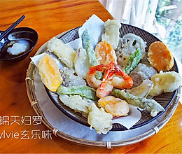 什锦天妇罗#舌尖上的春宴#的做法