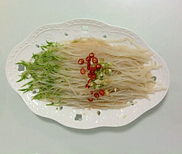 凉拌绿豆芽的做法
