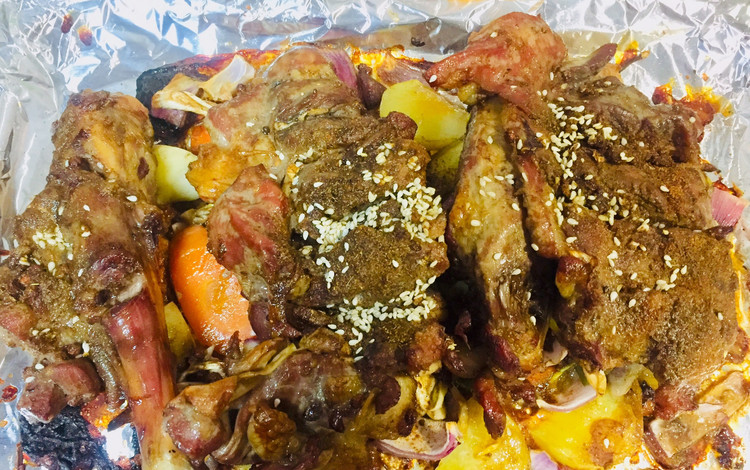 烤羊腿的做法