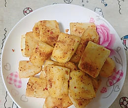 平底锅版烧烤味年糕的做法