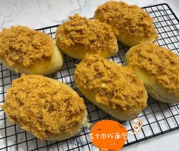 芝士肉松面包的做法