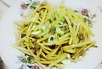 竹笋肉丝的做法