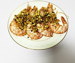 蒸阿根廷红虾的做法