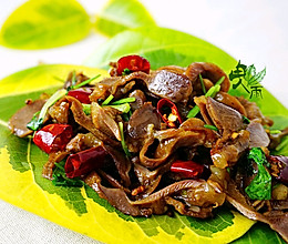 香辣鸡胗的做法