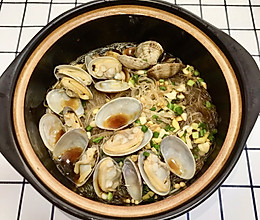 蛤蜊粉丝煲的做法