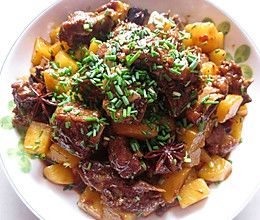 土豆烧排骨（川味版）的做法