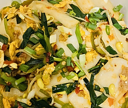 炒饵块（年糕）的做法