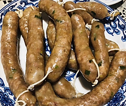 灌肉肠的做法