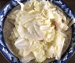 油渣莲白/猪油渣炒卷心菜的做法