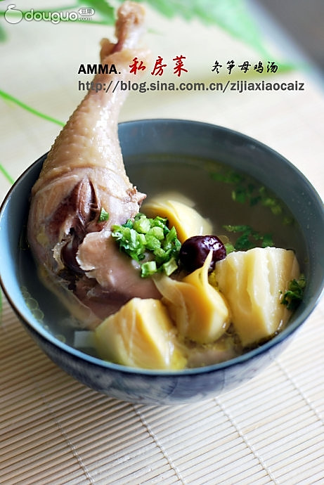 冬笋母鸡汤的做法