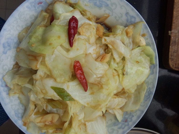手撕包菜的做法