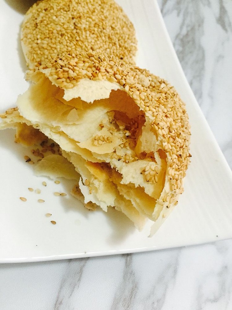 芝麻酥饼的做法
