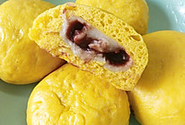 好吃到爆 健康到爆的南瓜麻薯包的做法