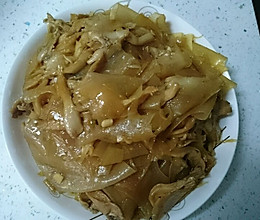 粉皮蘑菇的做法