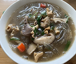 泰顺特色小吃：鸭内脏地瓜粉的做法