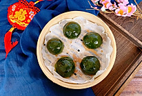 蛋黄肉松青松的做法