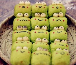 青蛙小面包(早餐包)的做法