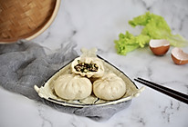 生菜素包子-生菜新吃法的做法