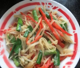 酸辣土豆丝的做法
