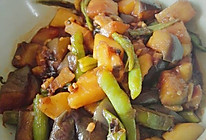 茄子土豆炖豆角的做法
