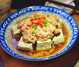 肉末蒸臭豆腐#我要上首页挑战家常菜#的做法