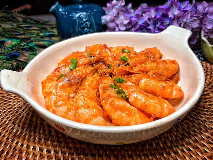 红焖大虾的做法