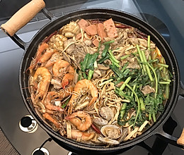 麻辣海鲜锅的做法