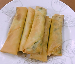 春笋馅春卷的做法