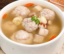 肉丸四神汤的做法