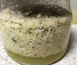 桂花米酒的做法