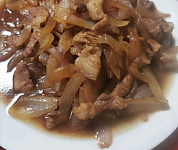 洋葱炒肉丝的做法