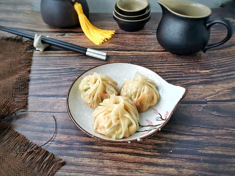 纸皮蔬菜包的做法