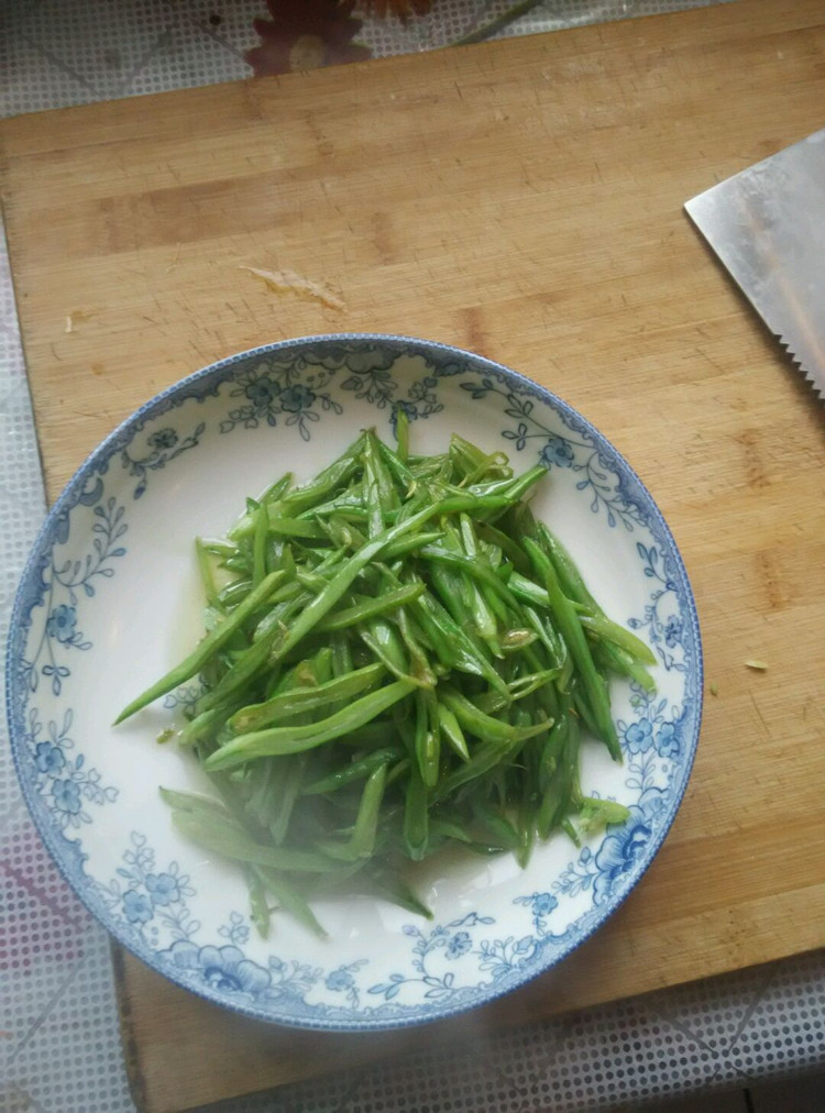 炒扁豆角的做法