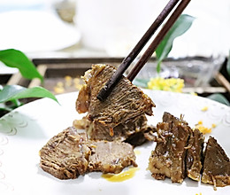 增强体质，做桂花牛肉，防雾霾的做法