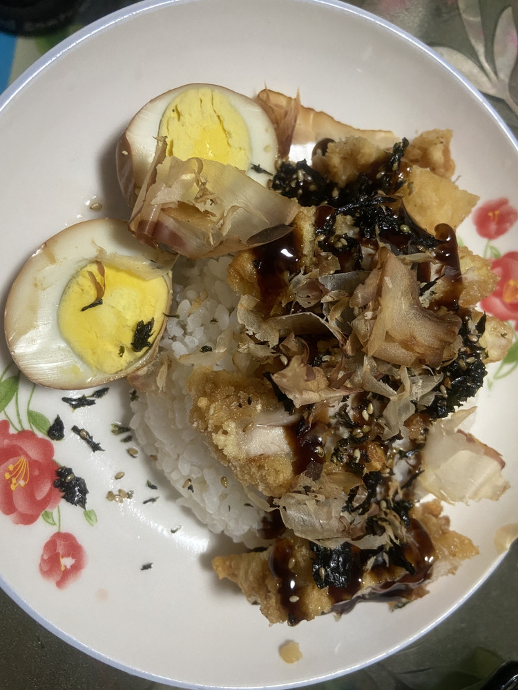 脆皮照片鸡排饭的做法