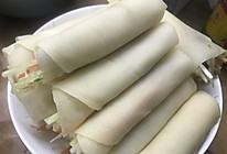 三丝素春卷的做法