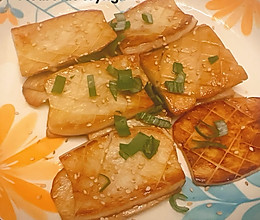 #极地鲜味厨艺大比拼#打工人快手餐丨香煎杏鲍菇的做法
