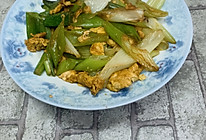 大葱炒鸡蛋的做法