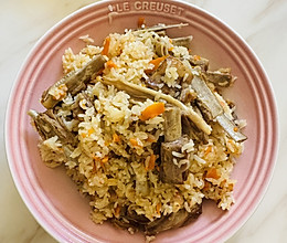 羊排抓饭的做法