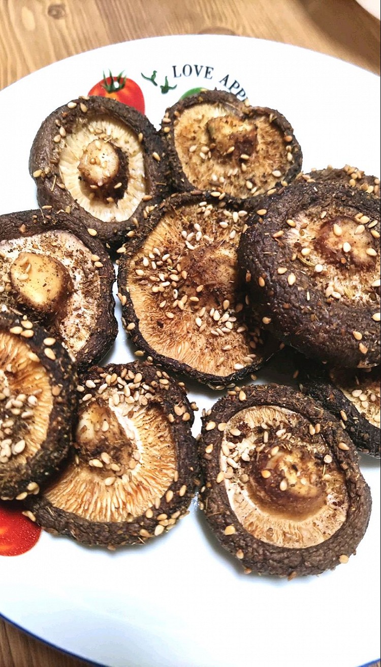 空气炸锅 烤香菇的做法